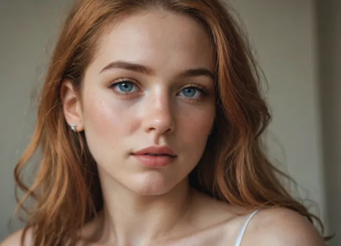 (ginger blond hair:1.2), Hannah_Stein, <lora:Hannah_Stein:.99>