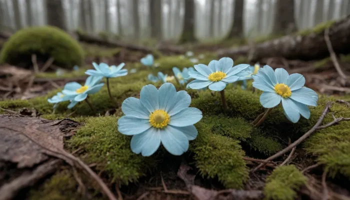 ** Forest microecosystem, ** Hyper-realistic microcosm of * * a decomposing mouse corpse * * lying among * * moss litter* * and * * fallen leaves**, **delicate flowers** — **purple violets** and **white anemones** with **drops sprouting from its * * decayed belly** dew * * on the petals, * * mouse fur* * is covered with * * frost mold * *, (turquoise and gray shades), * * bones * * barely show through * * translucent flesh**, **surrounding moss* * is intertwined with * * thin roots** of plants, * * light* * breaks through * * a canopy of young birches**, creating * * an HDR contrast** between * * the warmth of decay** and * * the chill of morning haze**, * * 8K ultra-details**, * * wool lint**, **petal texture**, **glitter slime* * on * * rotting debris**, * * rusty patches** on * * bark* * nearby, * * ray tracing* * for * * volumetric fog** and * * realistic glare * * on * * dew drops**, **lossless PNG format** preserves * * micro-contrasts* * between * * the tenderness of flowers* * and * * the gloom of decay**, nature turns a small death into * * a fragile symbol of the eternal cycle**., horror, (theme), semell, of, death, <lora:Zombie v0.2:.5>