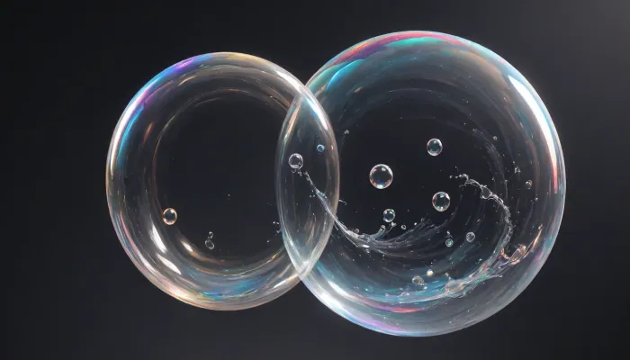 A spiral bubble, Style ios 16 sistem, sound waves interacting with the bubble, (fluid liquid, degrad black oil undulations, background), ((gentle undulations bubble)), any mockups, ((elements glassmorphism undulations, a WhatsApp icon inside the bubble, write "Hello world")), upper view, <lora:436263_training_data:.5>, <lora:BubbleXL:1.2>