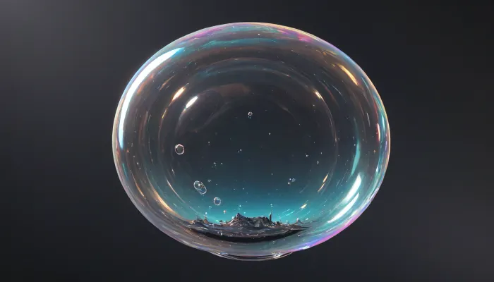 A bubble, Style ios 16 sistem, sound waves interacting with the bubble, (fluid liquid, degrad black oil undulations, background), ((gentle undulations bubble)), any mockups, ((elements glassmorphism undulations, a WhatsApp icon inside the bubble, write "Hello world")), upper view, <lora:436263_training_data:.5>, <lora:BubbleXL:1.2>