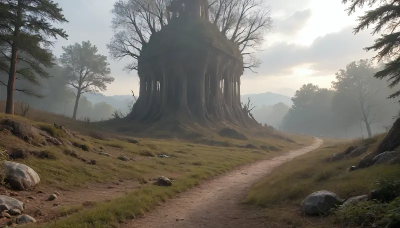 A symbiosis of apocalypse and rebirth: the post-apocalyptic metropolis transformed by nature