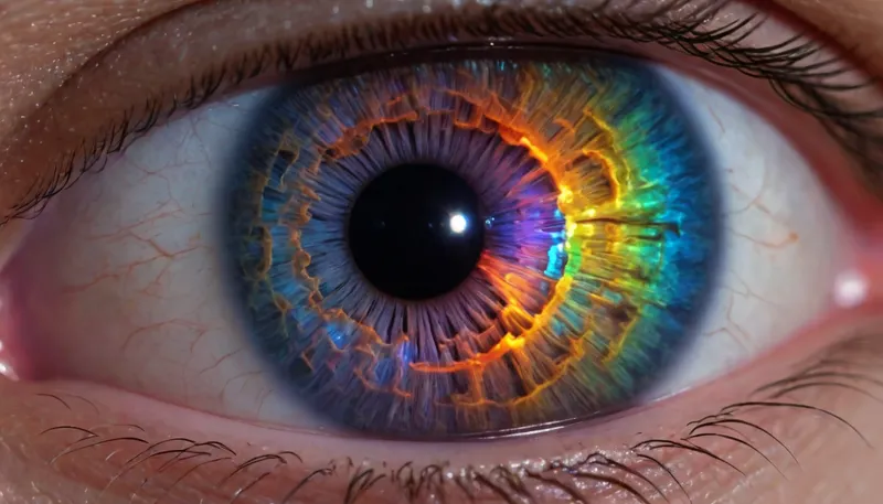 look to microscope macro zoom, (glowing house), miracle, rainbow light circeled in open universe, orbit, rainbow storm, rainbow fire, rainbow air, rainbow earth