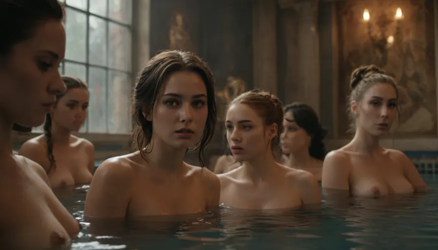 Dampf und Traurigkeit: ein hyperrealistischer saturno aberto-inspired steampunk harem gewinnt cg Gesellschaftswettbewerb, Mischen Pinup Kunst und deutsche Tiefe