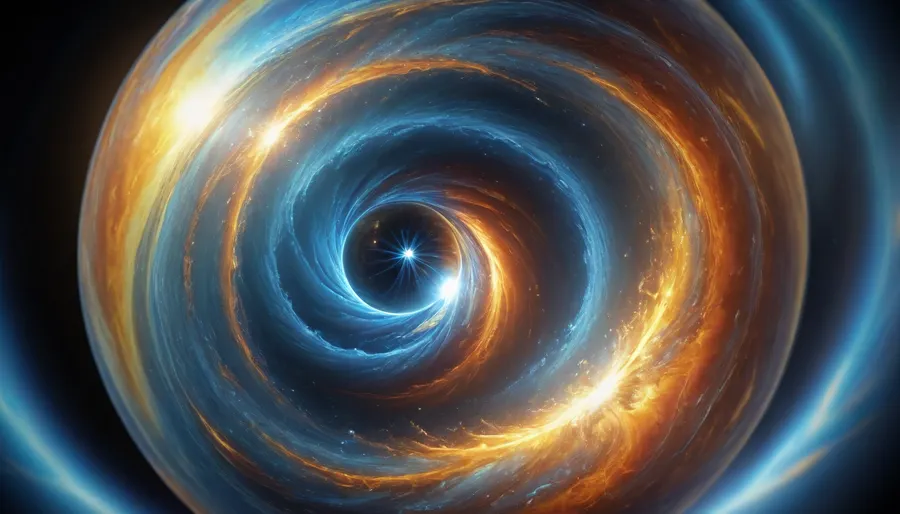 1, 4 d microscope macro zoom, many of in open space, orbit, (fire cube, fusion with wather sphere, swirl of energy, (blue waves, mirroring)), miracle, epic, glowing, (rainbow, white visible light), rainbow light gold, rainbow fire, rainbow air, rainbow earth